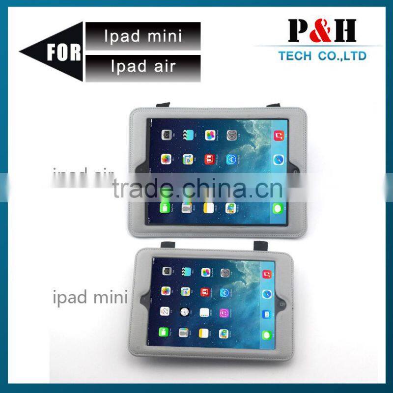 hot new products for 2015 backseat leather case for ipad 6