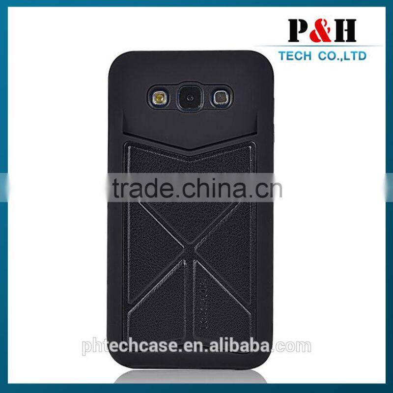 Cell Phone PU Leather Protector Case for Samsung Galaxy E7