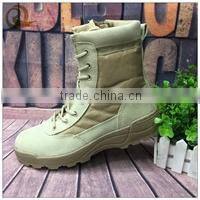 Hot sale leather waterproof tactical army delta force military boots