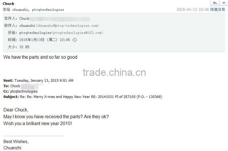 chrome coating internal threaded steel mechanical bush and mechanical sleeve