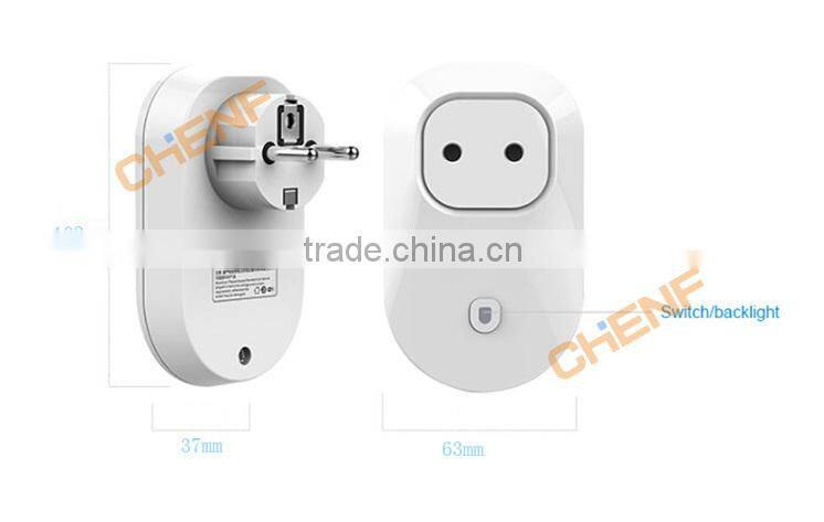 Hot Sell Cheaper European Smart Wall Wifi Power Plug Socket