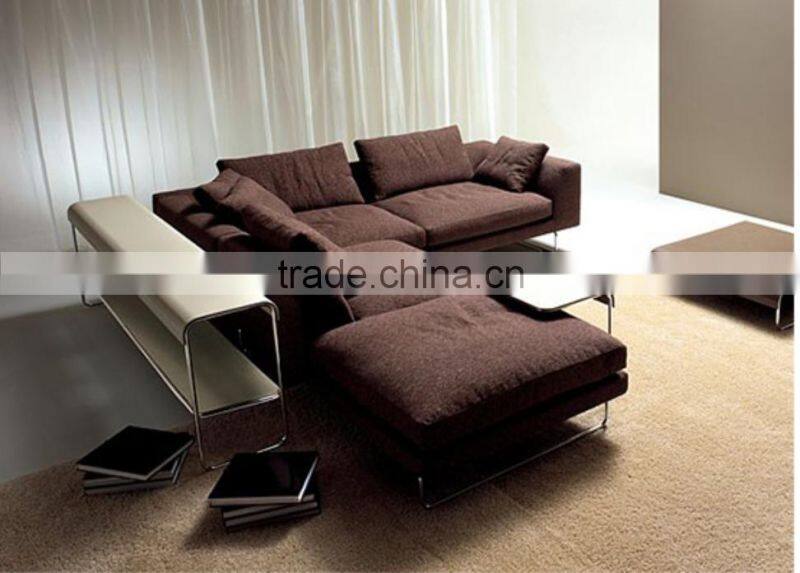 Bomio fabric solid wood Fabric down construction sofa set