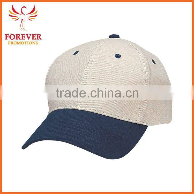 Hot Selling Baseball Cap Embroidery Logo 6 Panel Pre-carved Forest Green With White Cotton Visor Baseball Cap