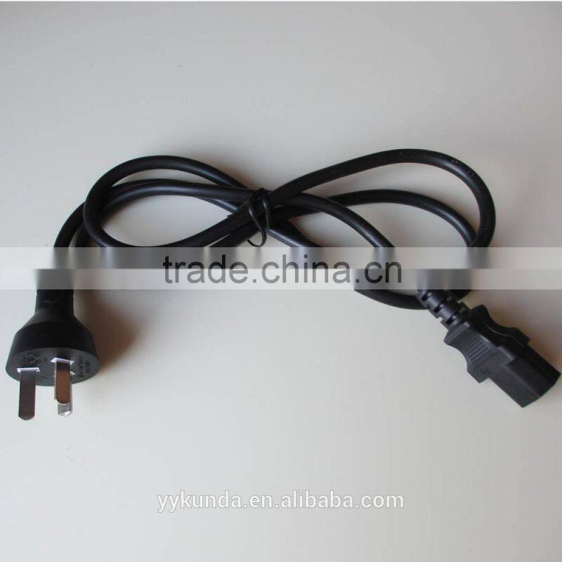 IRAM approved High Quality argentina 3 pin power cord extension plug