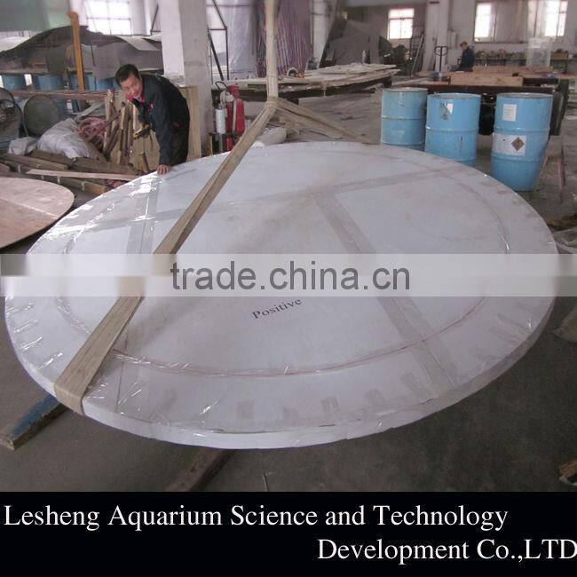 Custom clear thick acrylic sheet for acrylic swimming pool