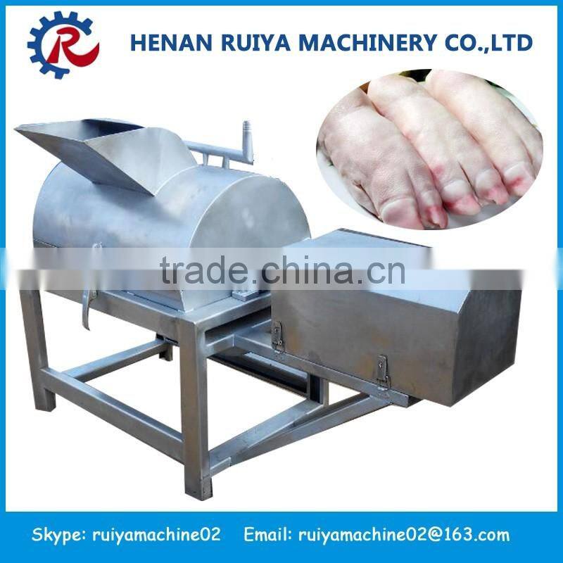 In Stock Sheep foot hair removal machine | Sheep feet dehairing machine