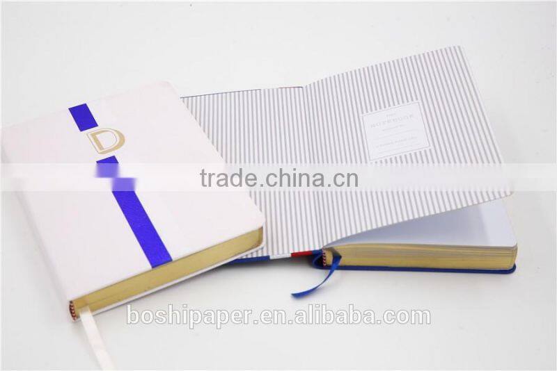 New Design ABCD Letters PU hardcover Journal