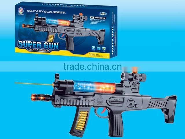 Kids led light toy gun with sound, model #10186597