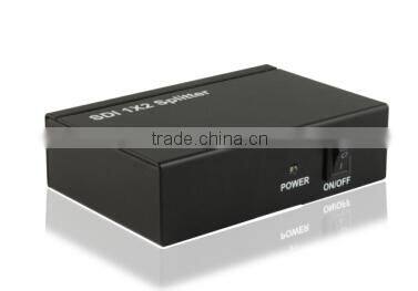New SDI splitter 1x2 1080p to 1080i HD SDI Converter Video Extender powerline adapter