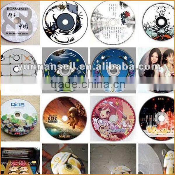 Professional digital Automatic uv printer for cd and dvd making machine