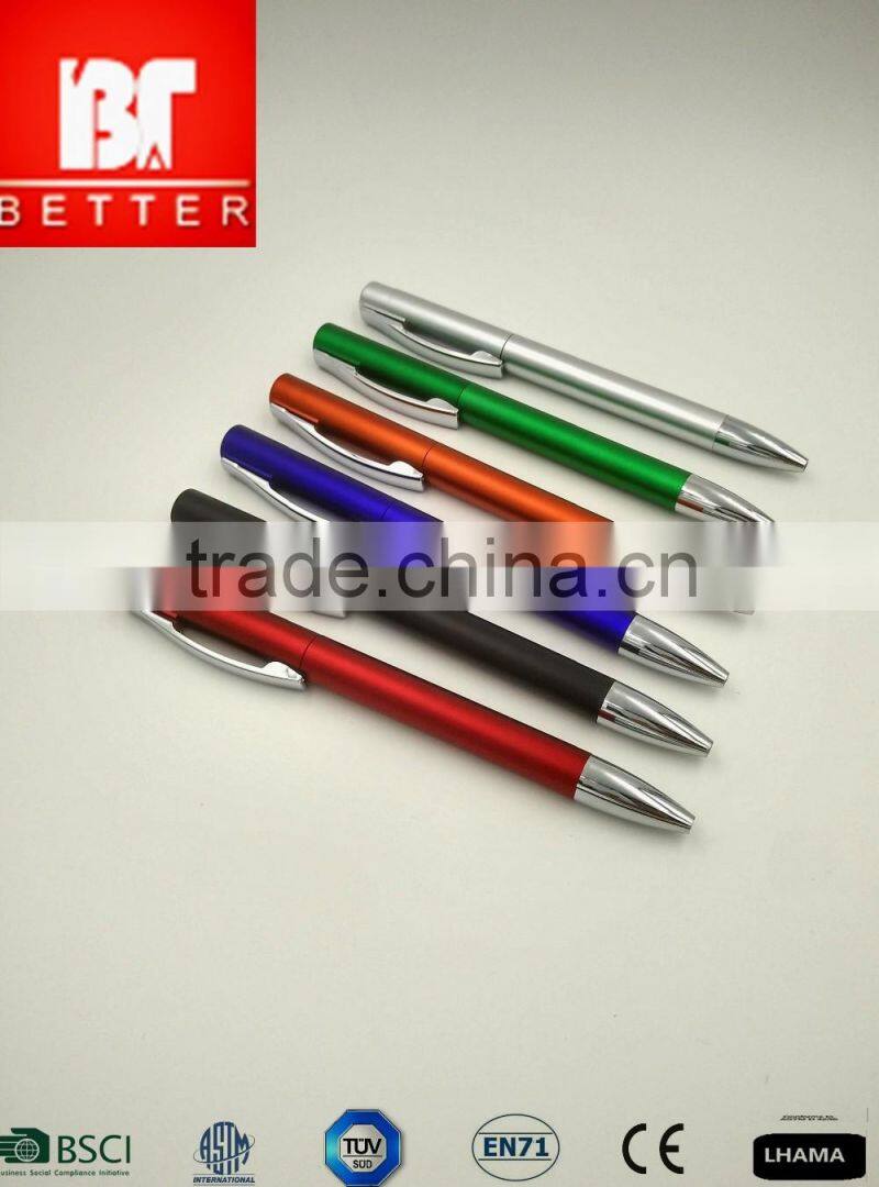 2016 new chinese cheap semi-metal pen metal wholesale(SMR462C)