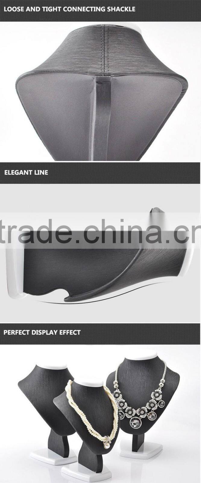 Wholesale leather dummy for jewelry display neck stands