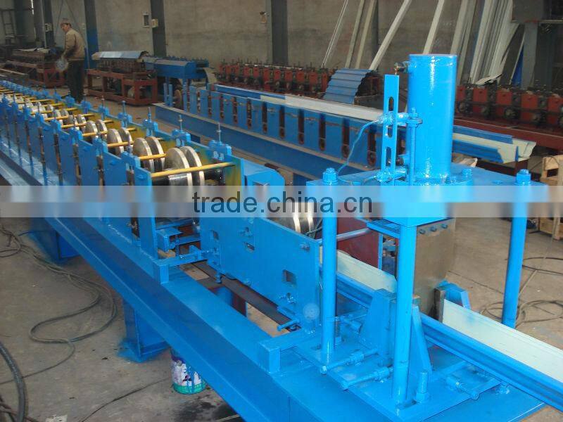 PLC Controled K shape gutter roll forming machine