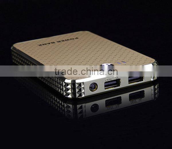 8000mAh Ultra-Compact High Capacity Portable Charger Backup External Battery Pack Lithium Ion Battery Power Bank