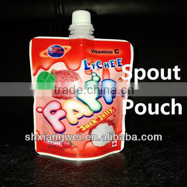 Custom printed DOYPACK WITH SPOUT