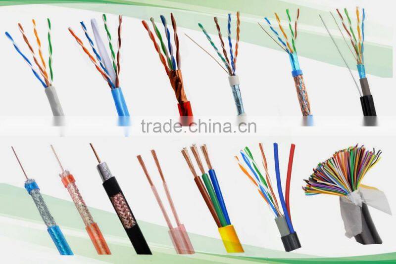 high quality factory price 23awg 0.57mm bare copper 4pair cat 6 utp lan cable