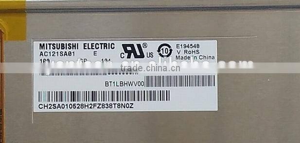 LED backlight 12.1" Mitsubishi LCD panel AC121SA02 for industrial machine