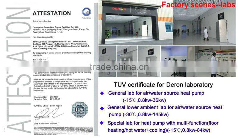 China Manufacturer Air to Water Air Source Swimming Pool Heat Pump Hot Water Heater