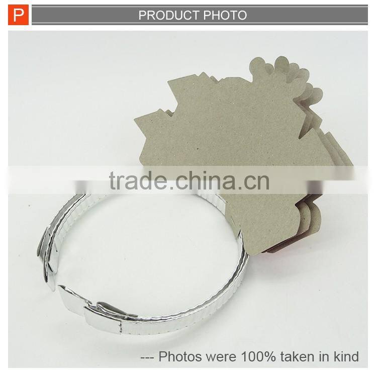 Happy birthday party toys girl headband crown 12pcs