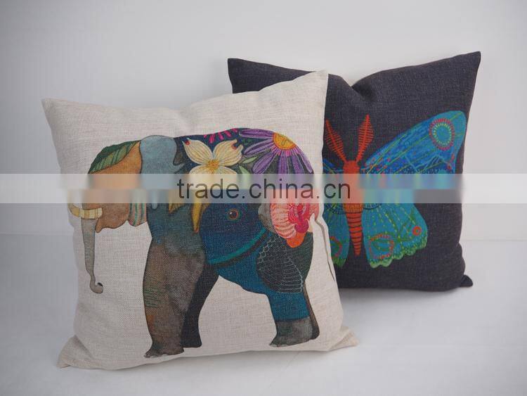 Perfect animal Throw Pillow ,Better Homes and car Decorative Pillow, Colorful printing cushion