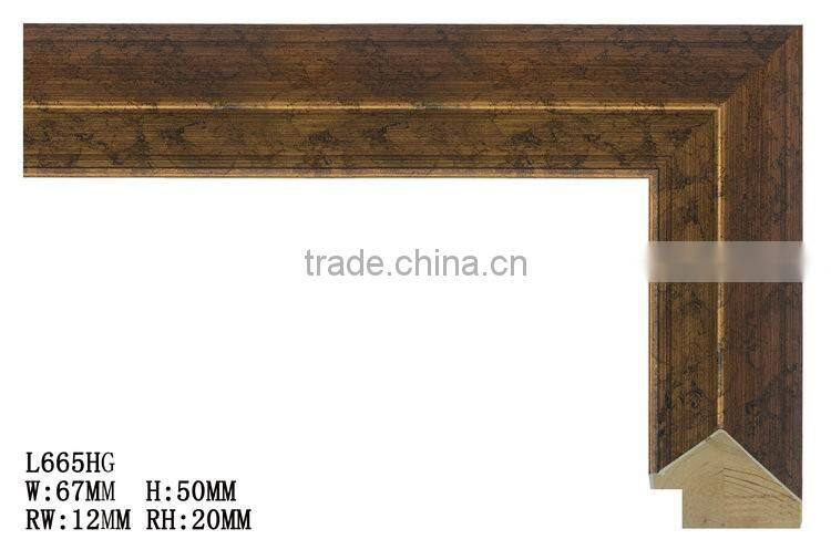 Hot selling W68MM H37MM pine mdf frame wood frame moulding