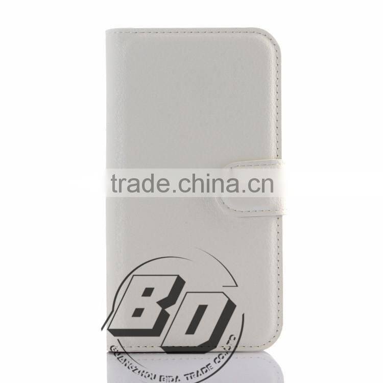 Fashionable Popular Flip wallet leather case with card slots For ZTE Blade Q Lux 4G fast delivery