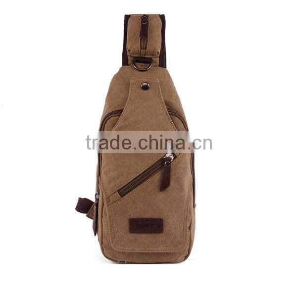 Free sample men shoulder business bag, canvas cross strap canvas messenger bags