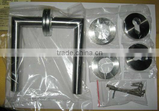 HL004 Stainless steel tube lever main door handle
