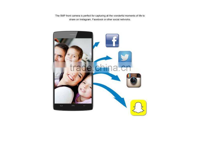 Cheap price 5.5' Android 5.1 Lollipop Mobile phone Homtom HT7 Pro MT6735P Quad core