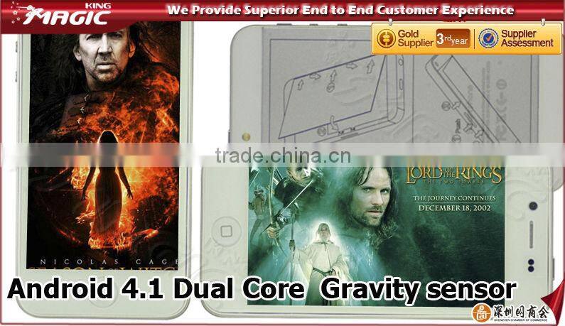 4.0'' Two SIM Cards WCDMA GSM Android Mobile Phone 8.0MP camera