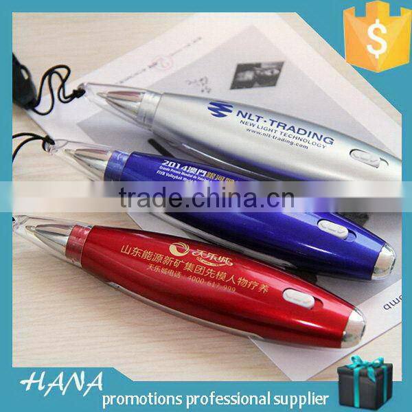 Designer promotional promotional pen for hotel
