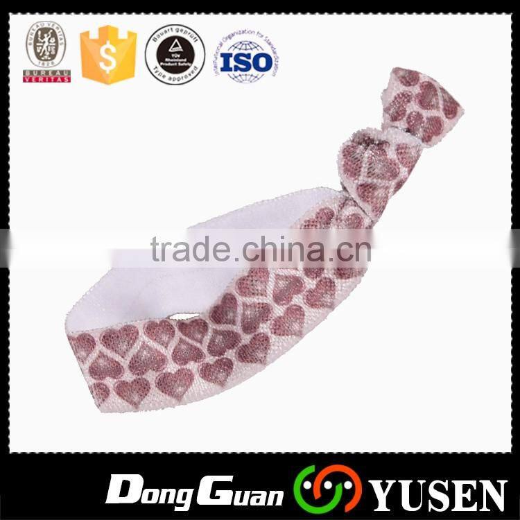 Fashion Style Hair Band Fold Over Hair Tie
