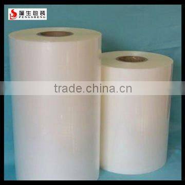 15micro pet protective film in thermal in thermal lamination level; pet silver film for lamination and printing