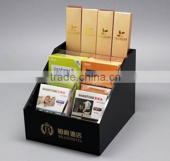 acrylic desk top storage display box