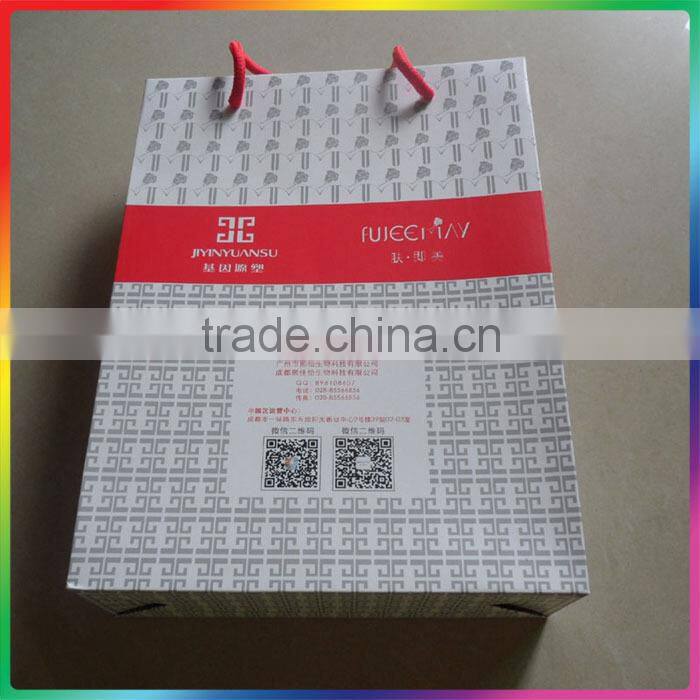 birthday gift grey paper gift packing bag