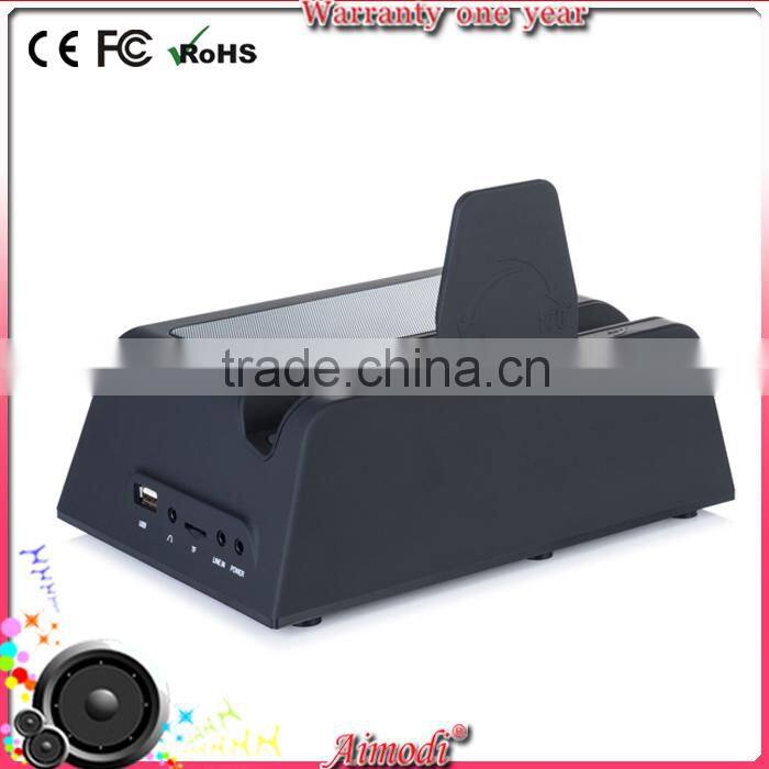 2015 fm portable usb mini rohs mobile hotel bluetooth shockproof speaker,mini speaker docker station
