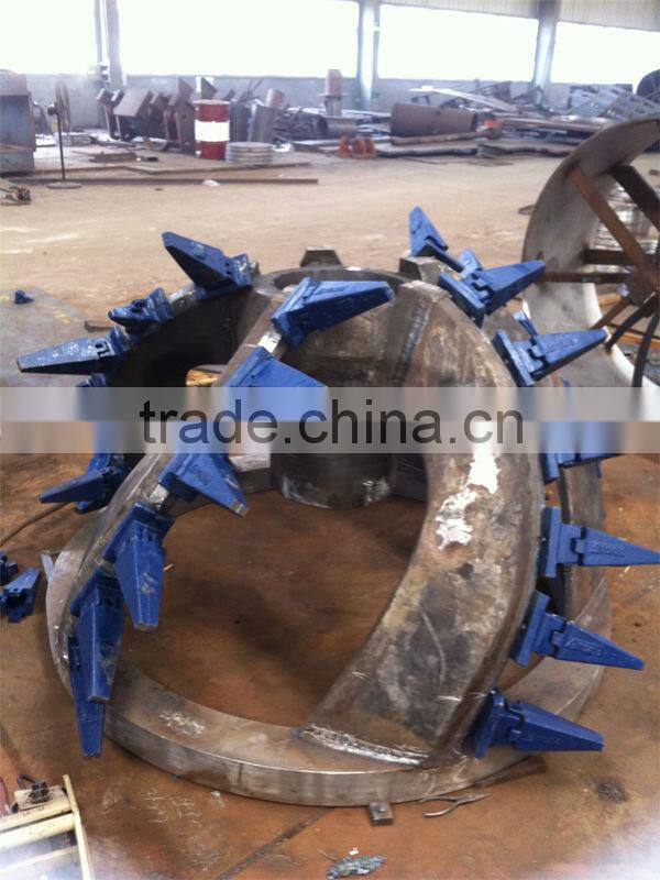 Composite material dredging cutter teeth