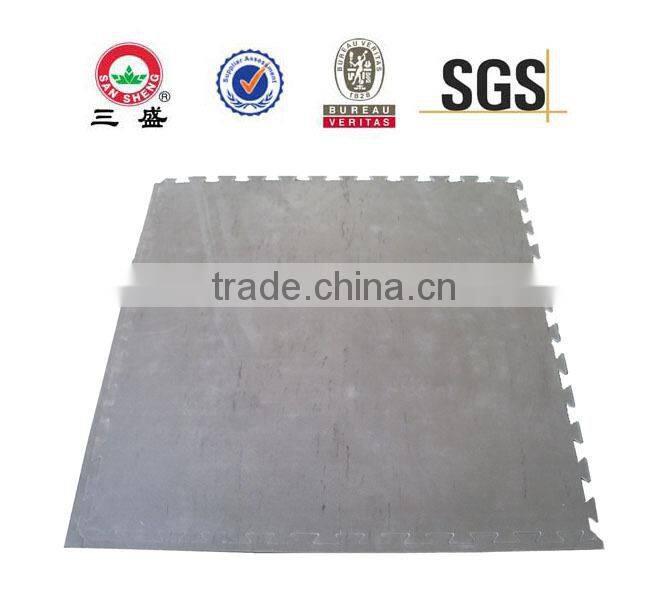 ISO9001 approved factury marble color rubber mat