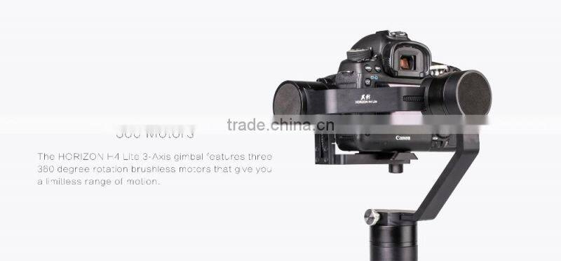 3 Axis Handheld Camera stabilizer for GH4, G7, Canon 5D Mark III, 7D, 70D, 60D, GX7
