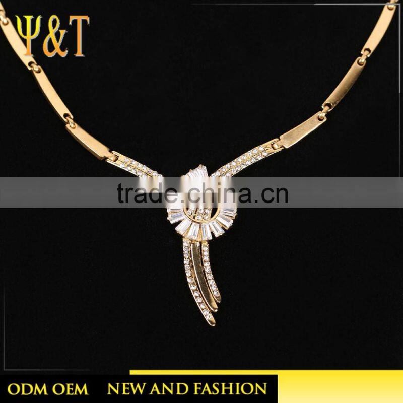 jingli jewelry China factory price 316 stainless steel 18K gold jewelry set,dubai gold women jewelry set