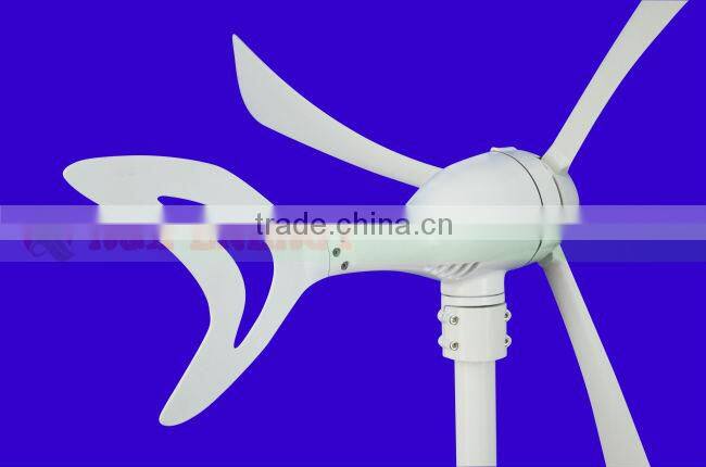 Small wind generator 300W Dolphin. Combine with wind controller and inverter.