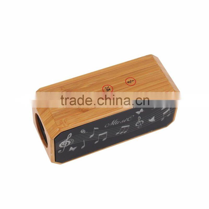 New Design colorful flashlight colorful flashlight Bluetooth wooden Speaker wireless