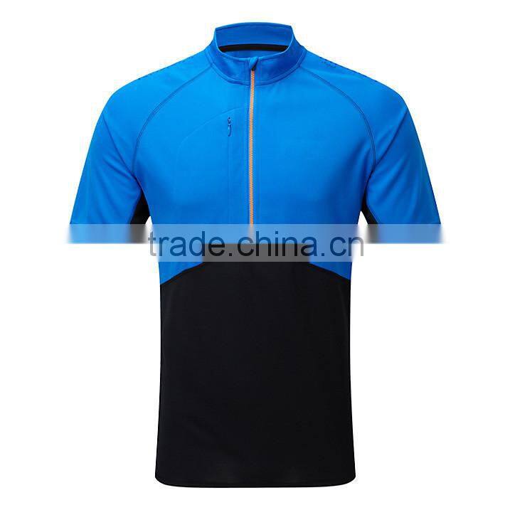 Breathable Plain Short Sleeve Crew Neck Basic Running Top