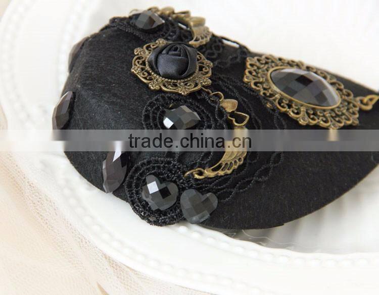 MYLOVE handmade halloween witch hair accessory costume hat