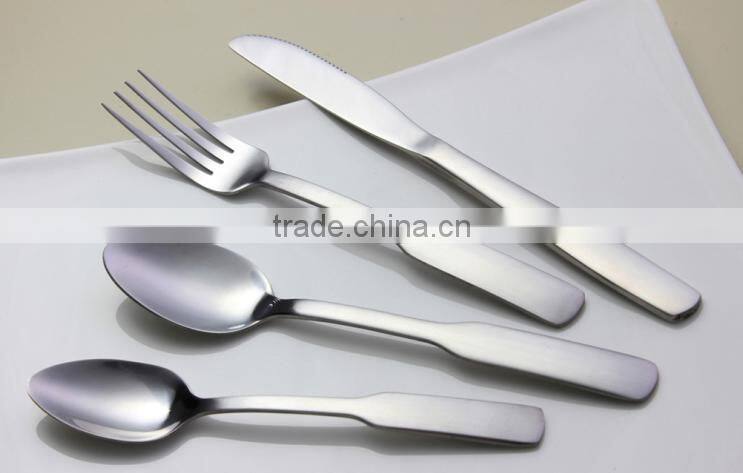 Stainless steel flatware for North America market