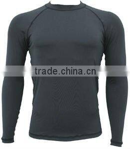 Female Black Long Sleeve High Quality Sports Rush Guard