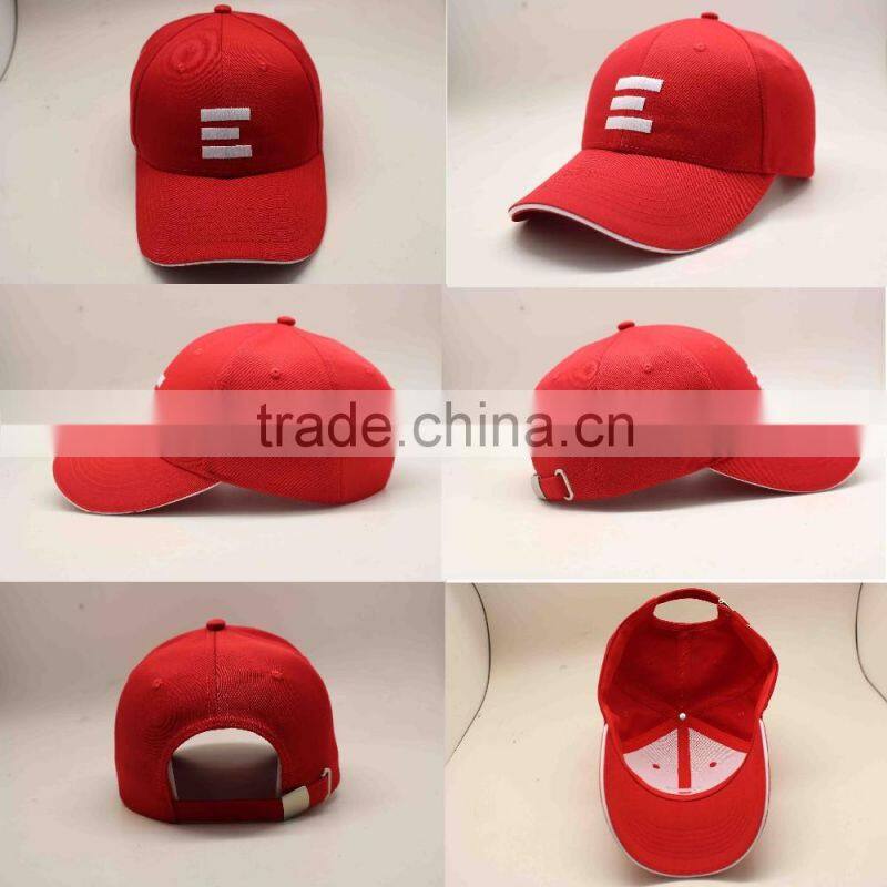 plain white unstructured baseball cap, dad hat customized sport caps
