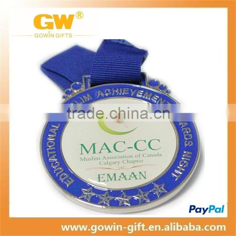Cheap no minimum order gold award metal sport military medals
