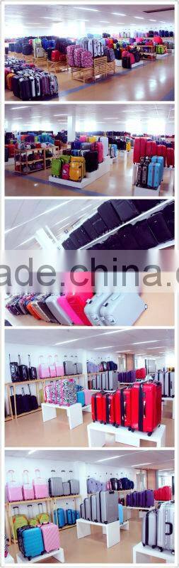 Beautiful fashion ABS hard material Luggage Trolley Case Flower design