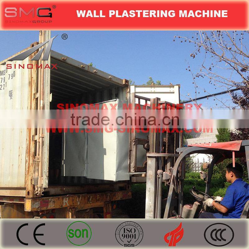 WET MIX! Cement Mortar Rendering Machine Plaster Machine Spraying Pump for sale in Viet Nam in Indonesia in Malaysia in China